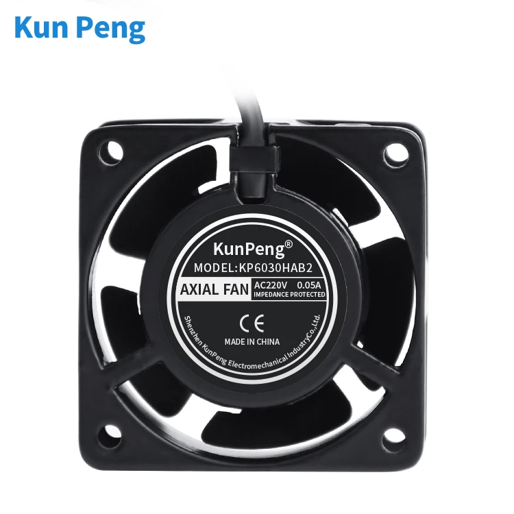 60*60*30 mm High Air Flow Hockey Table Clothes Dryer Industrial Ventilation Fan  230 V 6030 Mini AC Axial Cooling Fan