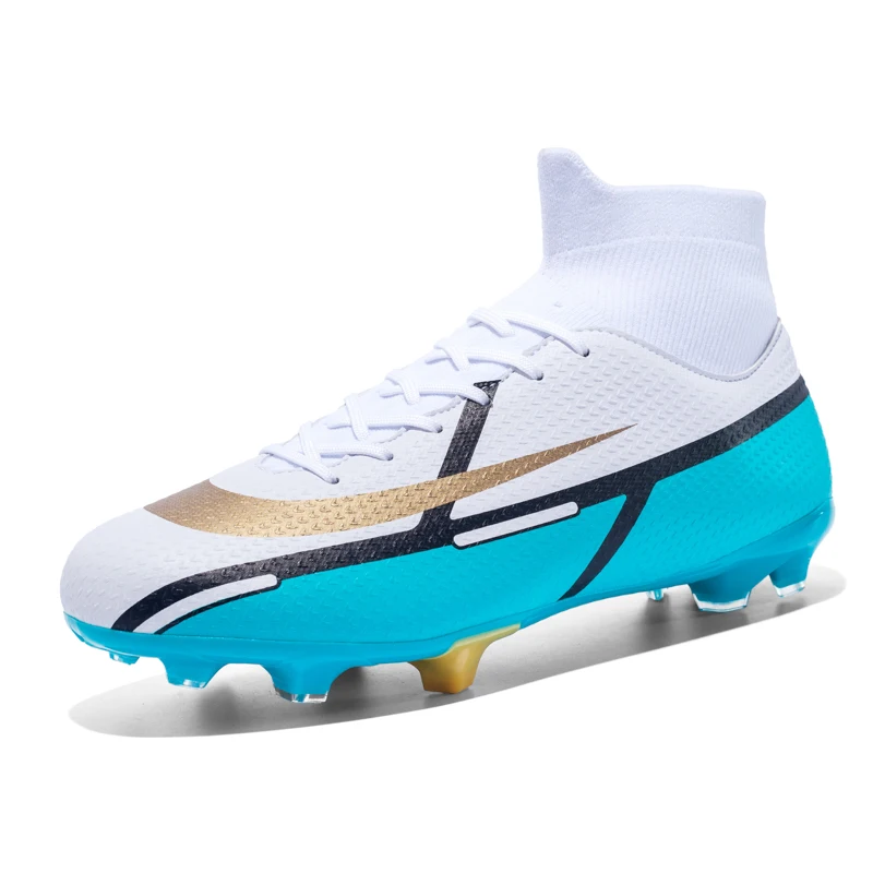 High-top Men Football Shoes Youth Training Student Foot Boots Sports