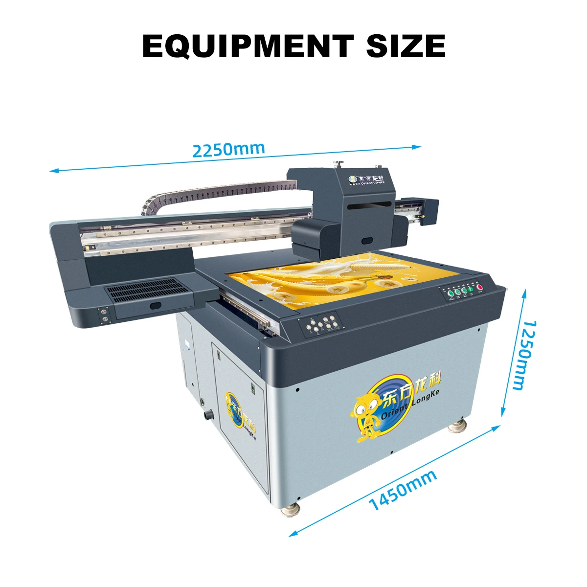 3D relief phone case cover printer UV6090 high precision mural printing machine