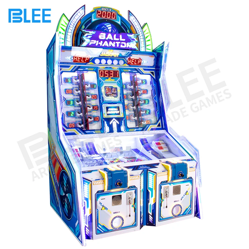 Factory  Coin Operated Lottery Machine Arcade Game Phantom Pinball Redemption Game Machine Thailand Lottery Ticket Machine