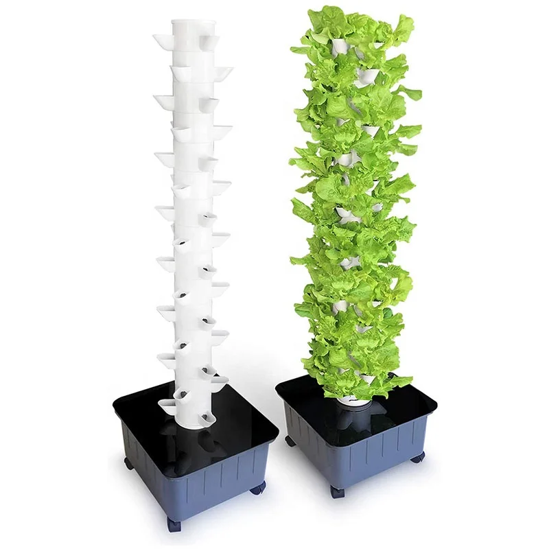 Aeroponics Tower Pineapple Planting Vertical Hydroponic System Growing Equipment