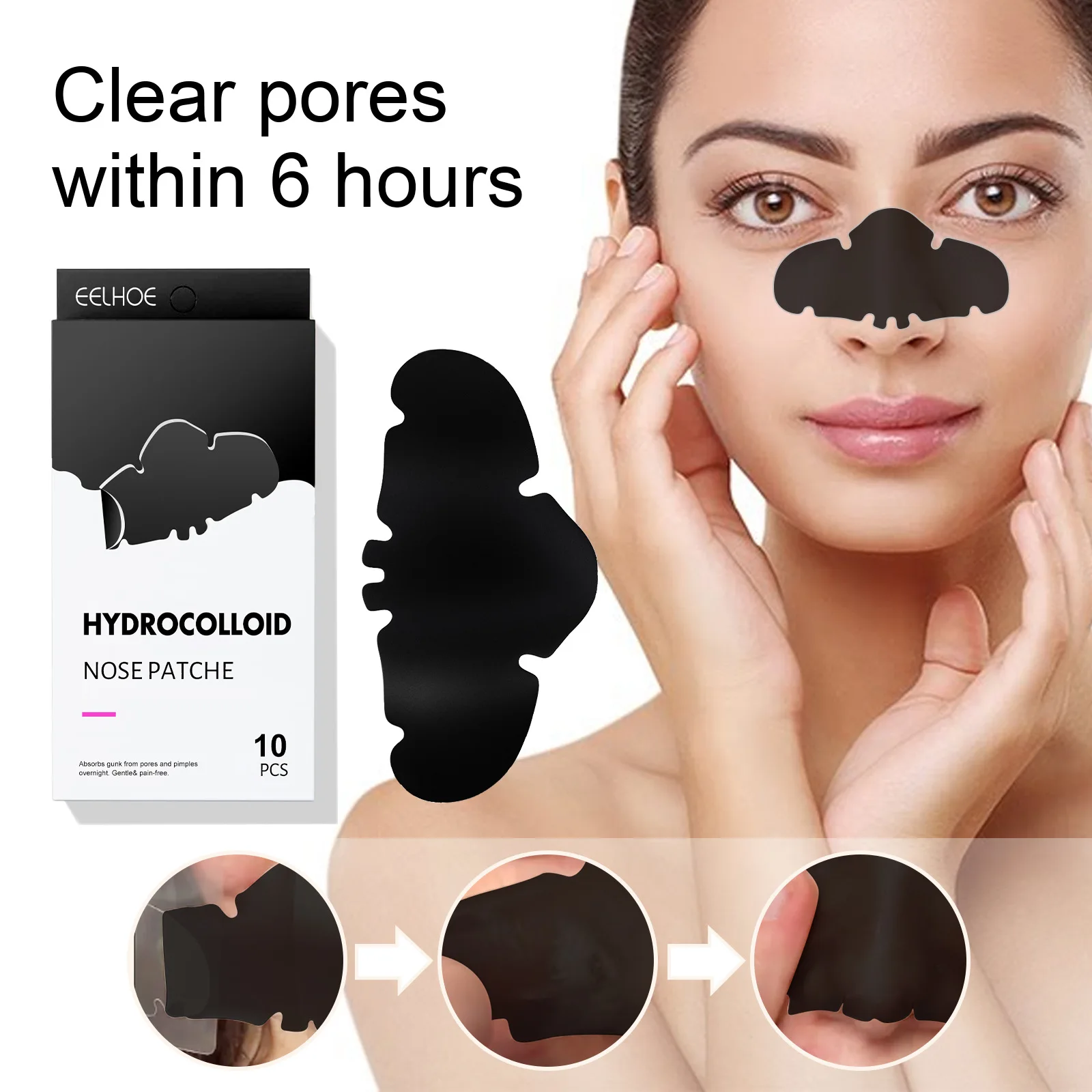 Hot selling pore deep cleansing acne mask remove blackhead nose strip