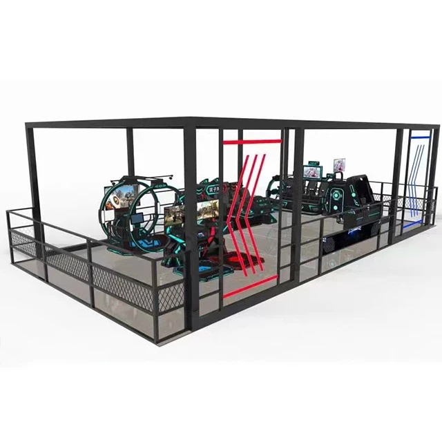 Amusement vr park 6 Seats VR Virtual Reality Simulator for vr Theme Park