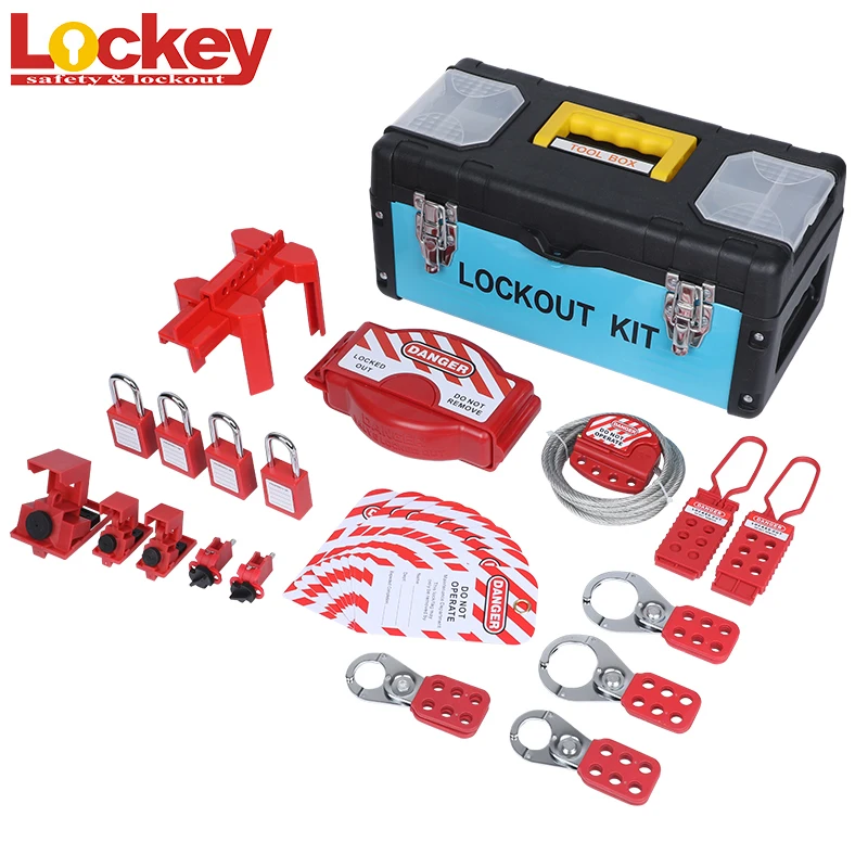 Group Electrical Lockout Tagout Kit Lock Breaker Tools Safety Lockout Loto Kit