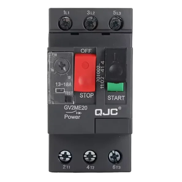 QJC GV2 Motor Protection Circuit Breaker /MPCB Price Motor Overload Protector