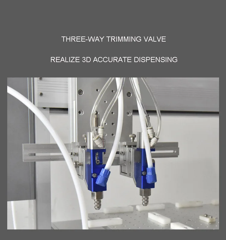 
10L pressure barrel 441 three axis glue dispensing machine cosmetic box jewelry dispenser 