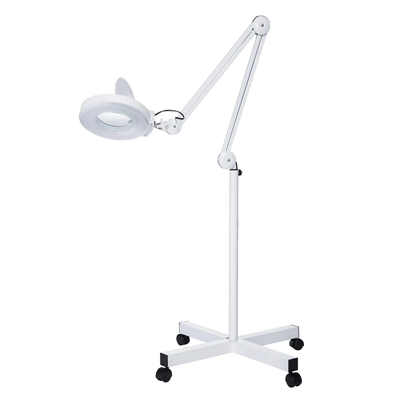 High-quality Dimming Diameter Lens Magnifier Glass Lamp collapsible Table Lamp