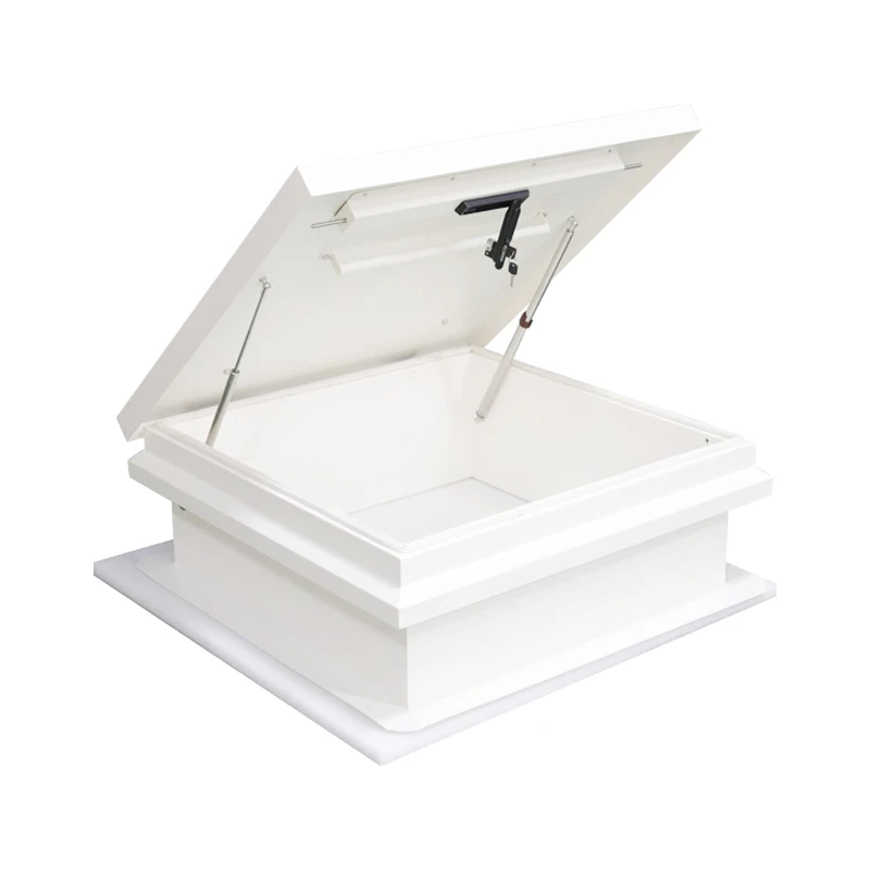 Aluminium metal roof access hatch skylight aluminium roof panel