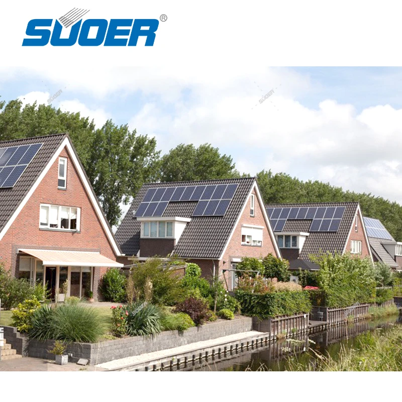 SUOER factory wholesale Solar 5kw off grid solar power system complete