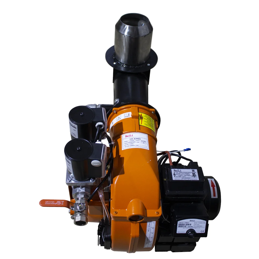 Best price BAILI BLG20-1 single-stage double solenoid valve burner natural gas liquefied for boiler food dry