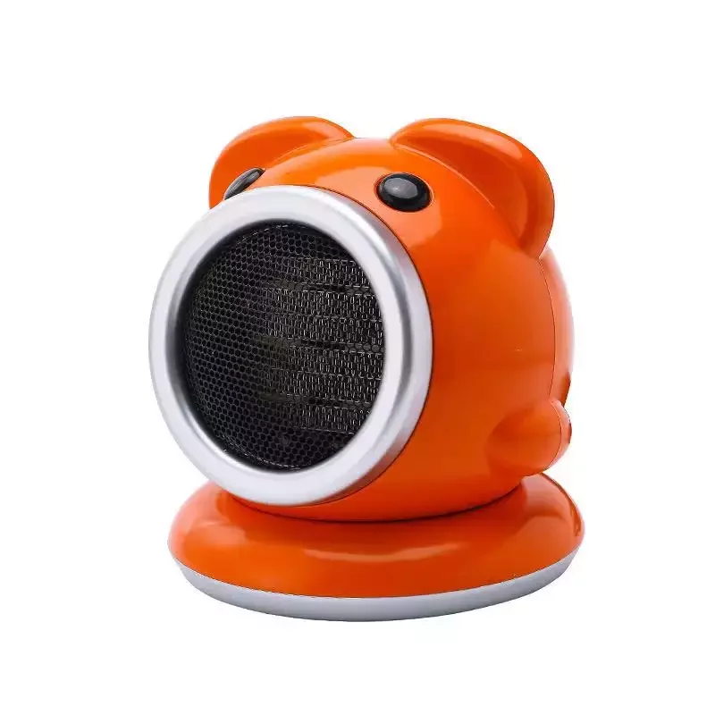 New Arrive Intelligent Mini Home Small Desktop Portable Electric Fan Heaters Shake Mini Fan Warm Heater Fan In Winter