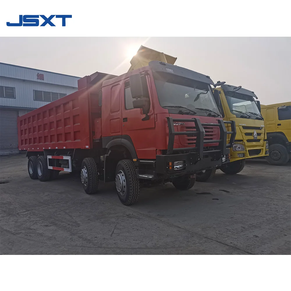 Large Capacity Sinotruck HOWO 8*4 Used Dumper Tripper Truck Second Hand Dump Tipper Trucks for Sale