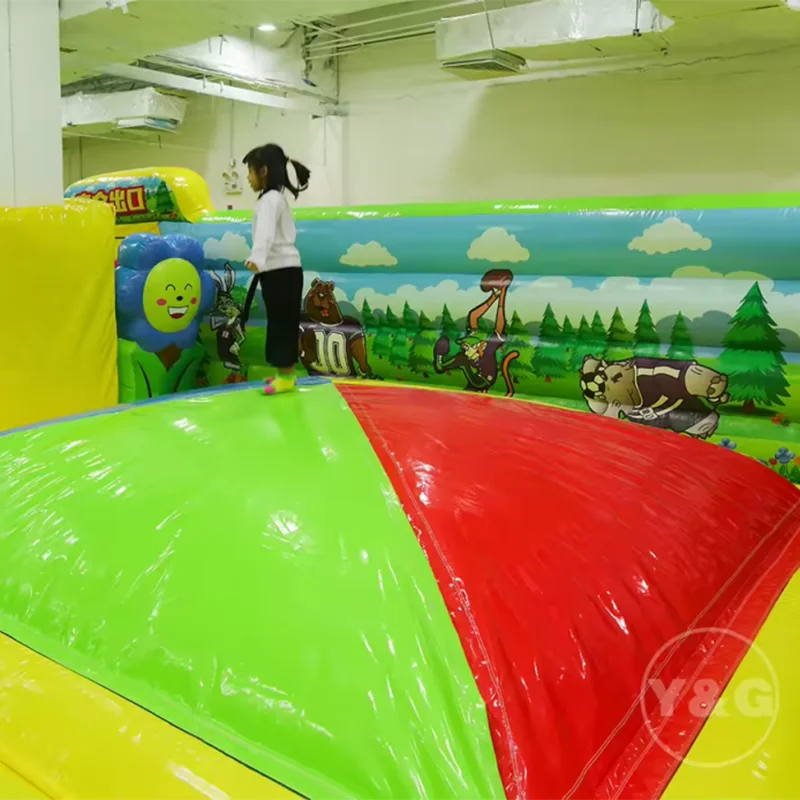 Y&G rental amusement park inflatable attraction indoor jumping playground Amusement Park Party large inflatable adventure park