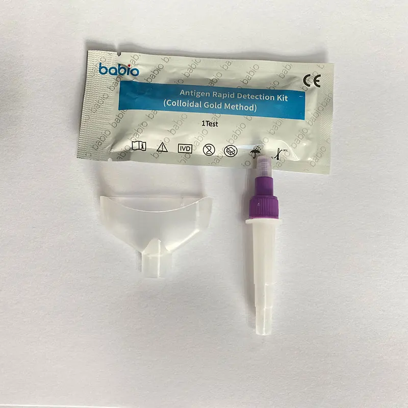  Набор для сбора слюны с антигенным устройством быстрого тестирования