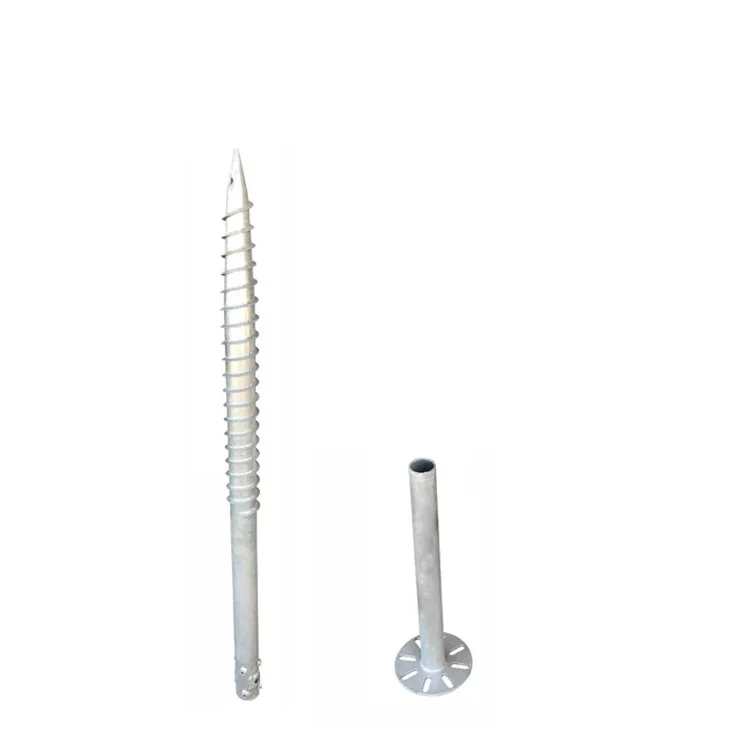 Solar Most Popular Spiral Ground Anchor Screw For Ground Mounting System