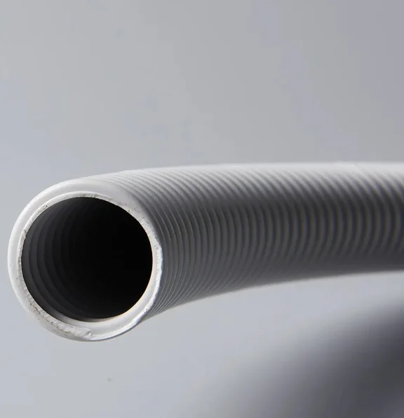 Black PVC Pipe Out Door Resistant Roll Pipe Flexible Corrugated Conduit Pipe Hose