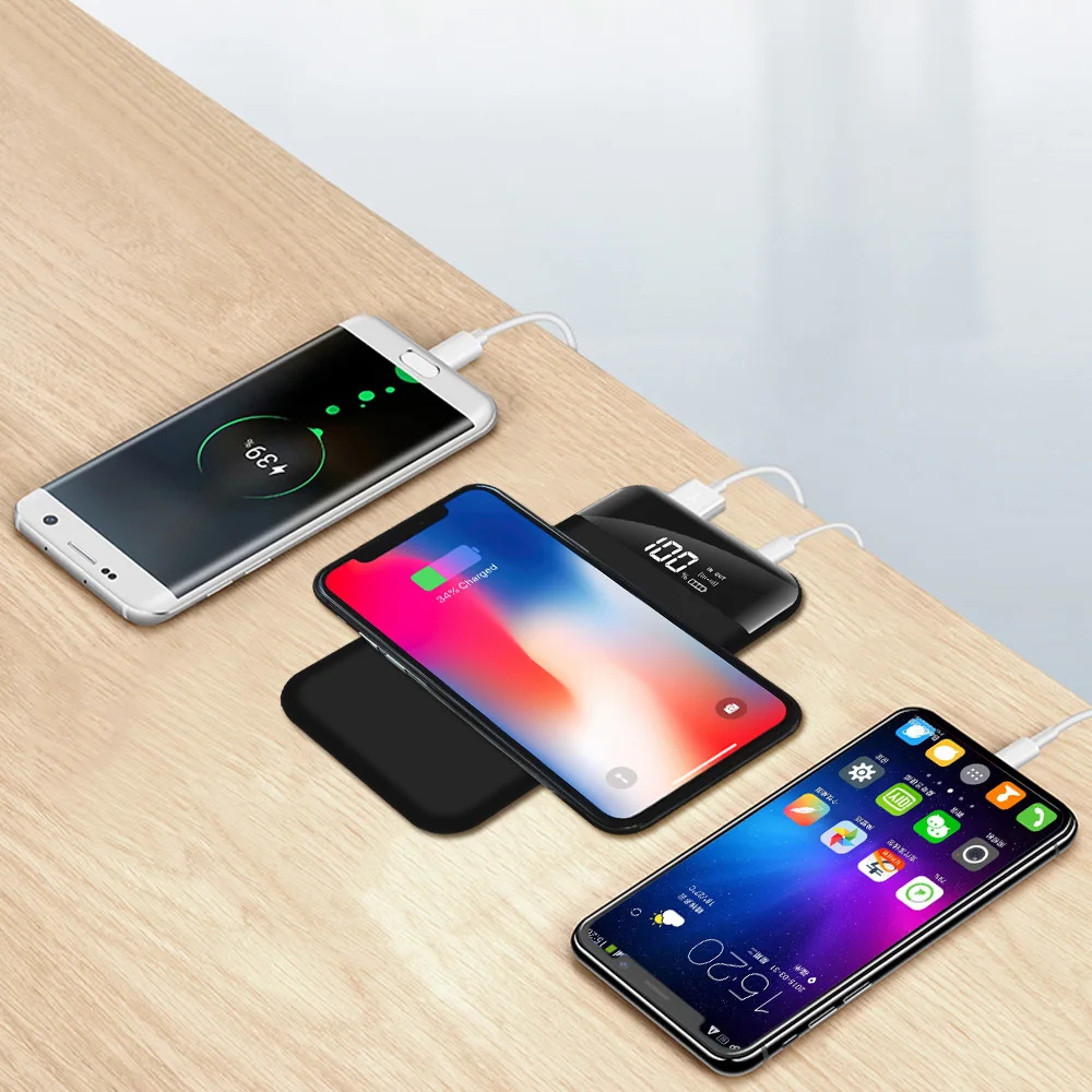 2020 Custom Your Own Logo 10000 20000 mah powerbank portable charger external battery QC3.0 &18W pd power bank for Mac book pro