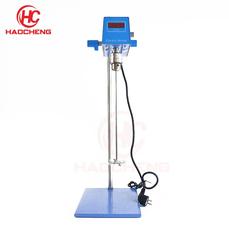 Digital display constant speed laboratory high shear electric overhead stirrer