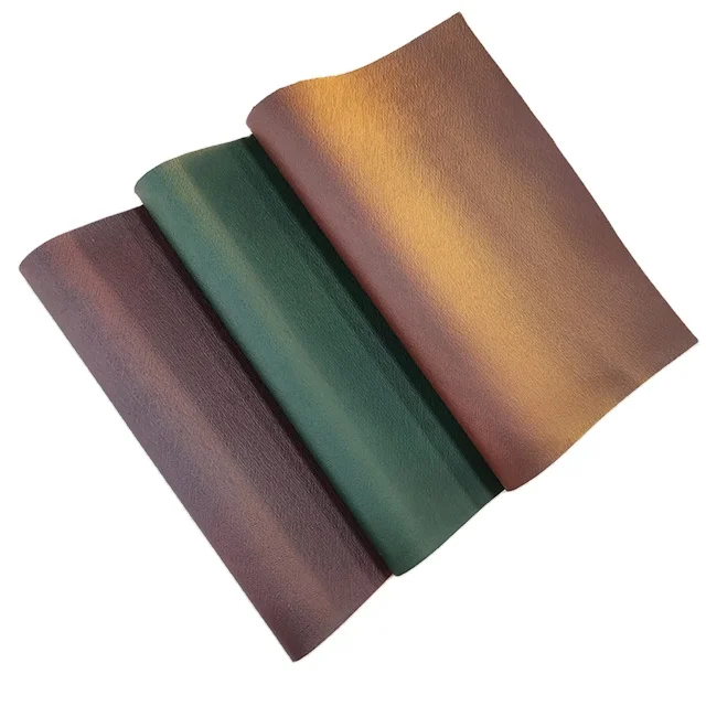 Special Design Custom Printed Faux Leather PVC Synthetic Bag Leather Fabric