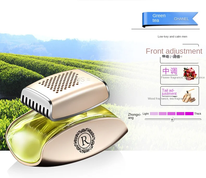 Car perfume creative cab decoration perfume holder car essential oil aromatherapy car air fresheners