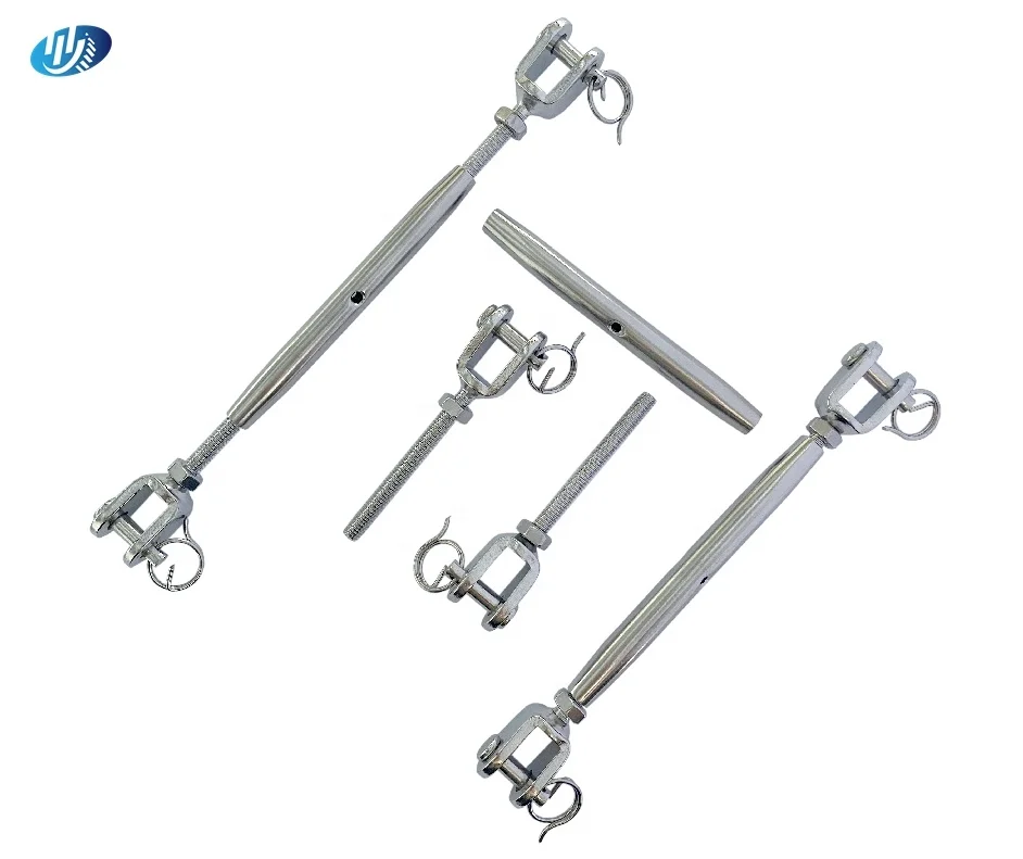 4mm Stainless Steel Rigging Screw Jaw Closed Body Jaw Turnbuckle Thread