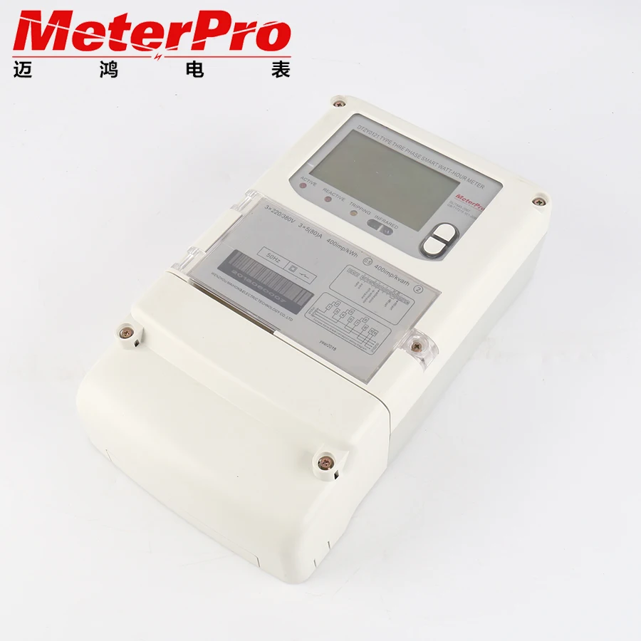 Multi-tariff energy meter three phase wireless kwh meter