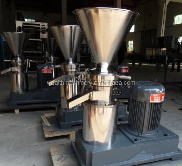 commercial almond soy coconut milk processing machine Spices grinding colloid mill vegetable grinder tiger nut milk machine