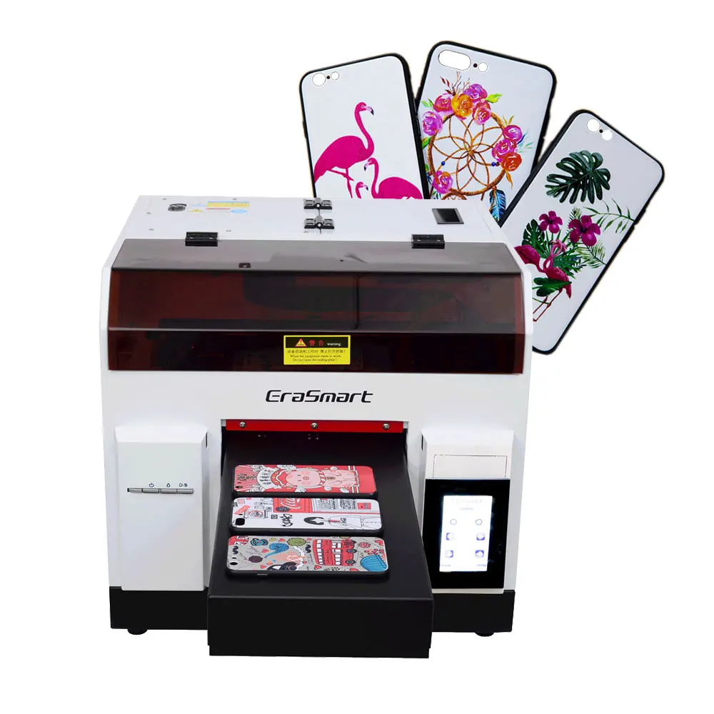 A4 Size Flatbed Printer, A4 UV LED Printer, Semi Automatic Screen Printing Machine