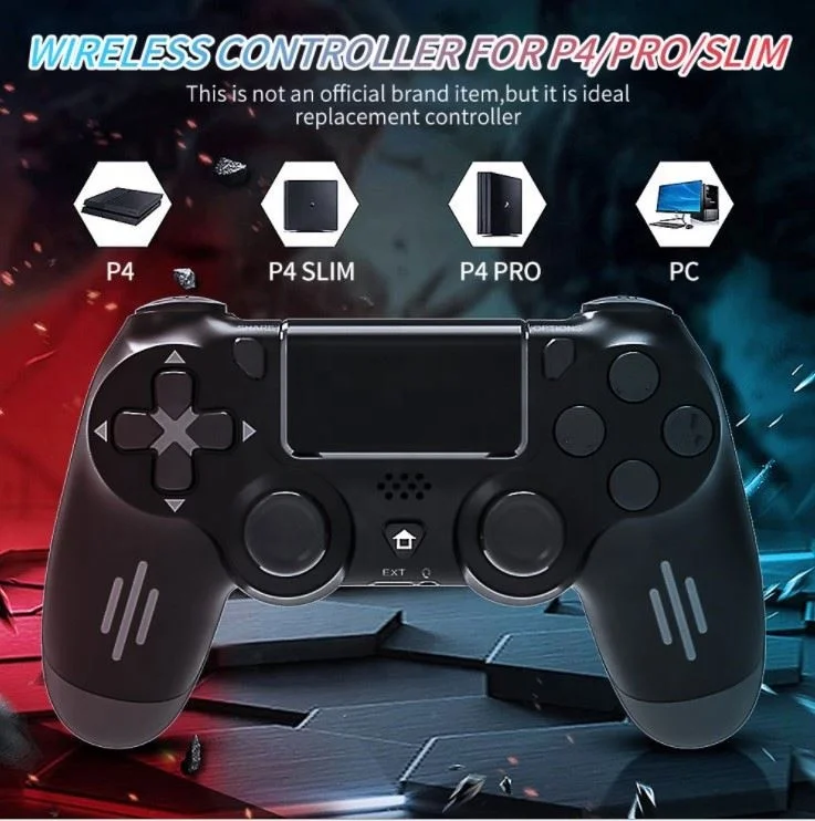 Newest Design original Black PS4 Wireless Game Controller Gamepad for PS4 controller