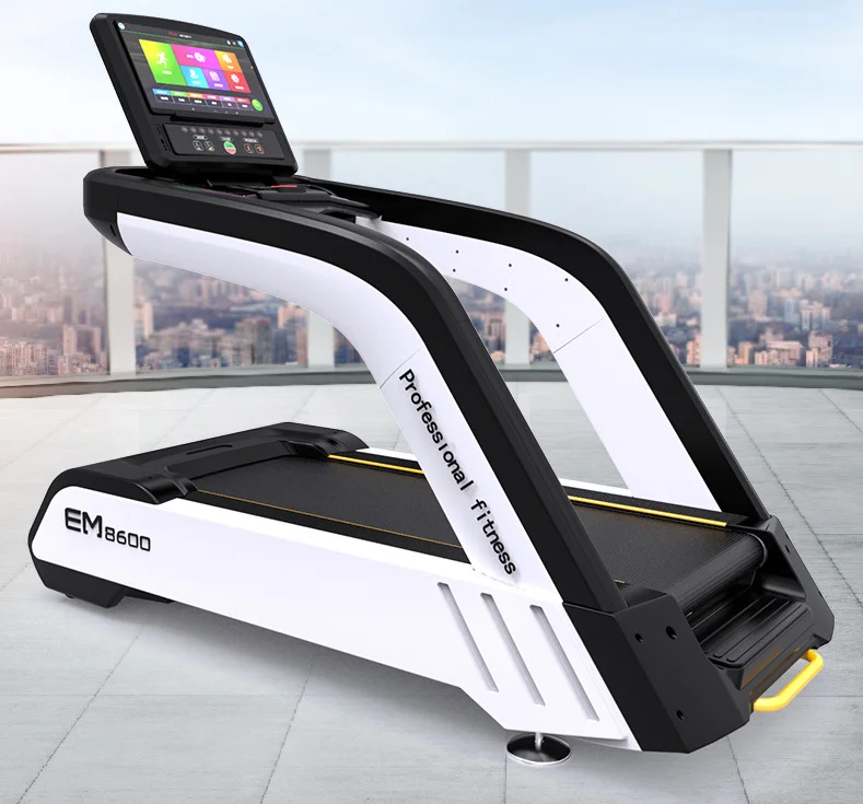 Commercial treadmill home silent multi-function reverse running walking machine gym shock absorption treadmill