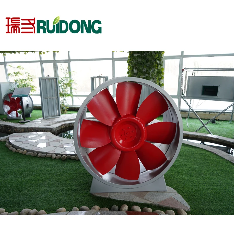 High Temperature Resistance Industrial Ventilation Exhaust Axial Fan For Sale