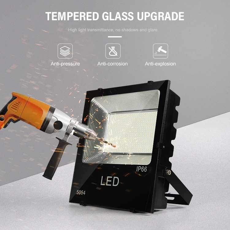 New Design Reflector Outdoor Ip66 Waterproof Led Flood Lamp 10w 30w 50w 100w 150w 200w Led Flood Lights