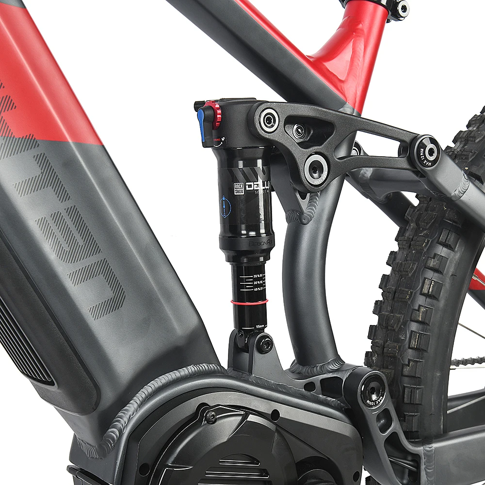 High Power Bafang electric bike 500W-1000W MID motor full suspension bike electric mountain ebike