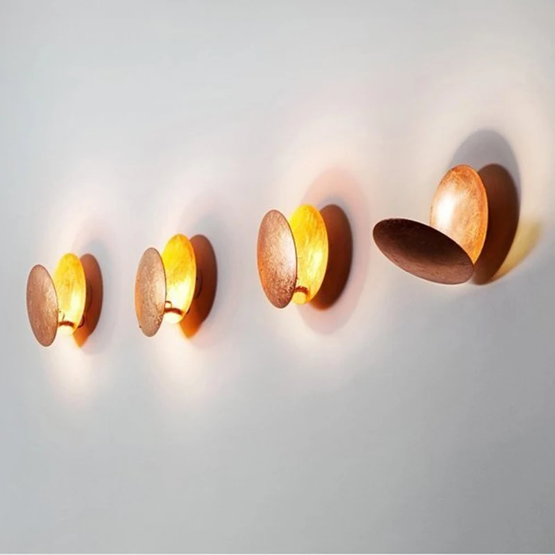 2025 Hotel LED Moon Gold Black Wall Lamp Globe Reading Lamp Wireless Wall Sconce
