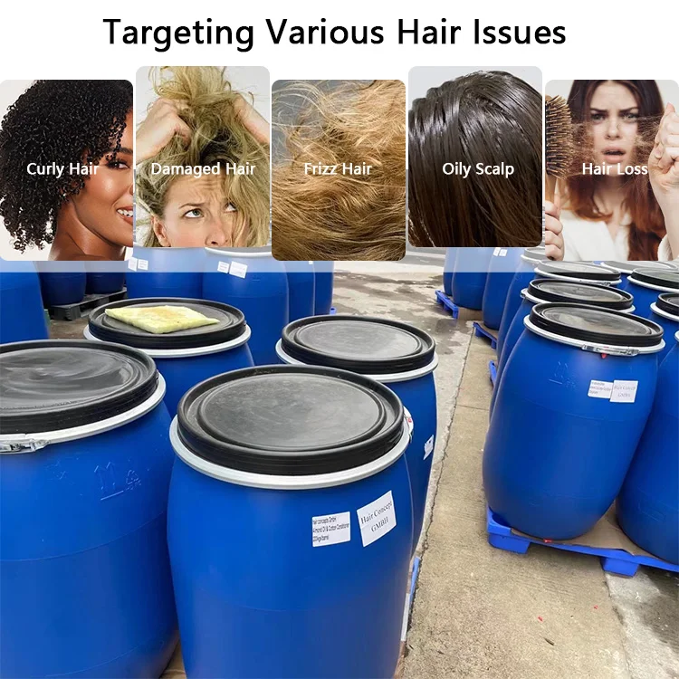 Wholesale 200L All Natural Plant Based Bulk Shampoo And Conditioner Base In Drums For Hotel and Salon