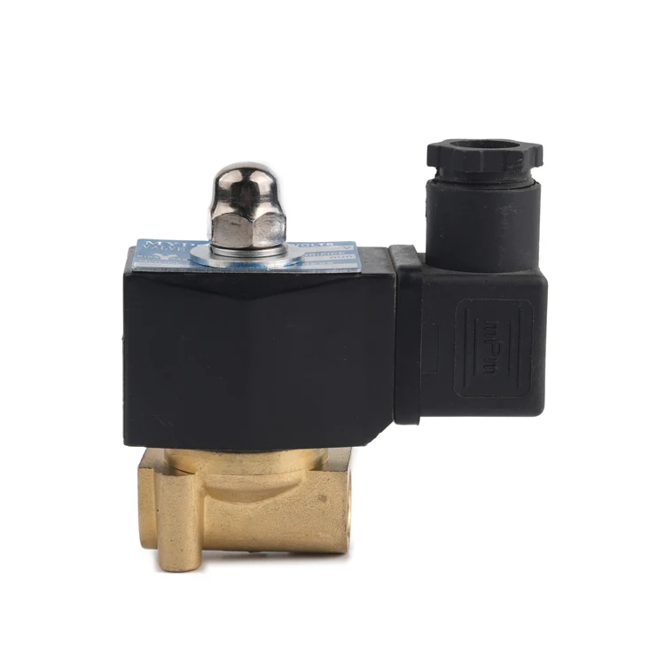 NingbBo Factory Direct Sale Electromagnetic Solenoid Valve 12v24v220v Brass  Laboratory Equipment Solenoid Control Valves