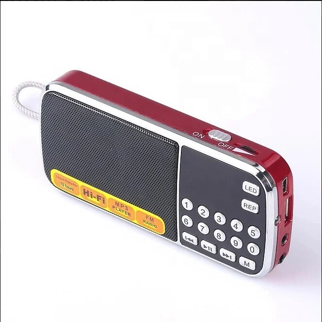 Горячее надувательство в Канаде L-088am am fm радио портативное с usb колонки карманный