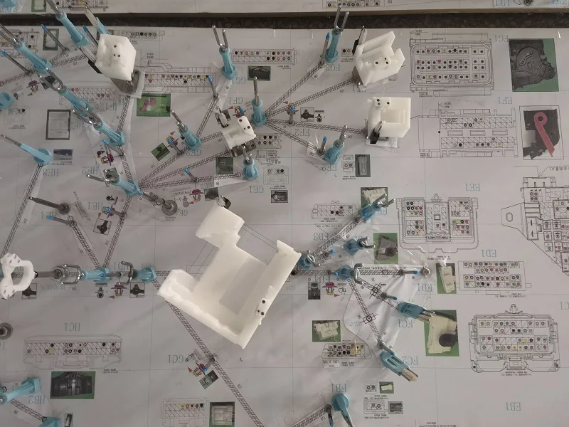 60079378 U10 Wiring Harness Clamps Soft Sheet Glue Wiring Board Glue Car Harness Clamps Testing CN;HEN HACINT