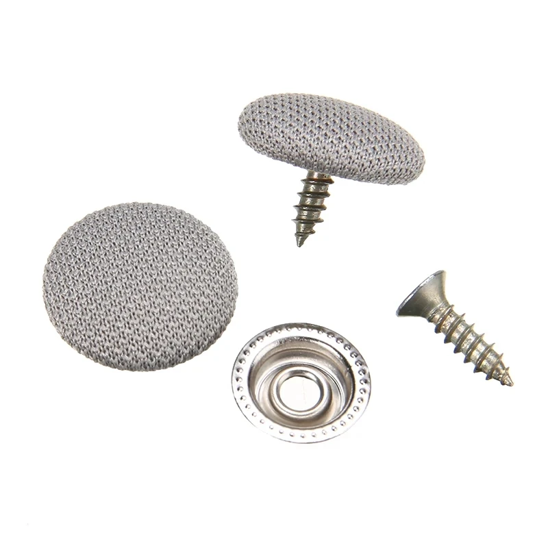 60Pcs Car Roof Liner Repair Kit Car Repair Rivets Roof Sky Repair Rivets With Pins Screwdriver Tape Measure Accessories
