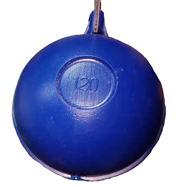 120mm blue color plastic float ball use water tank float valve