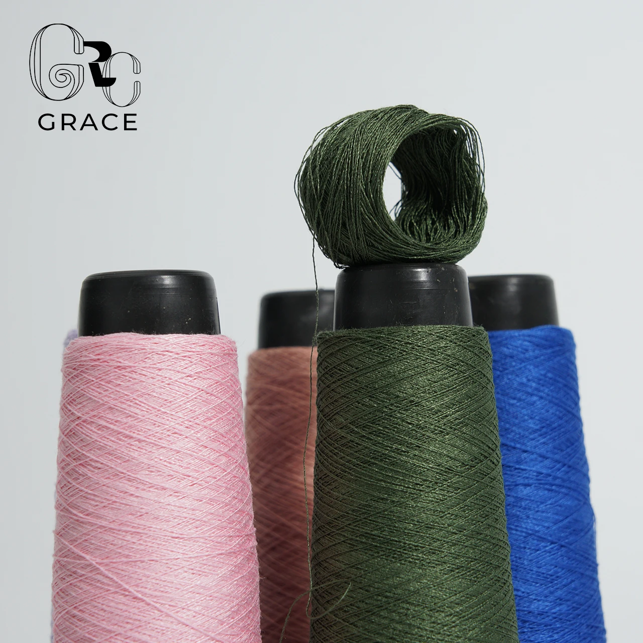mercerized Cotton yarn Cone 60%Cotton 40%Viscose 30/2  Dyed mercerized Cotton yarn For Knitting