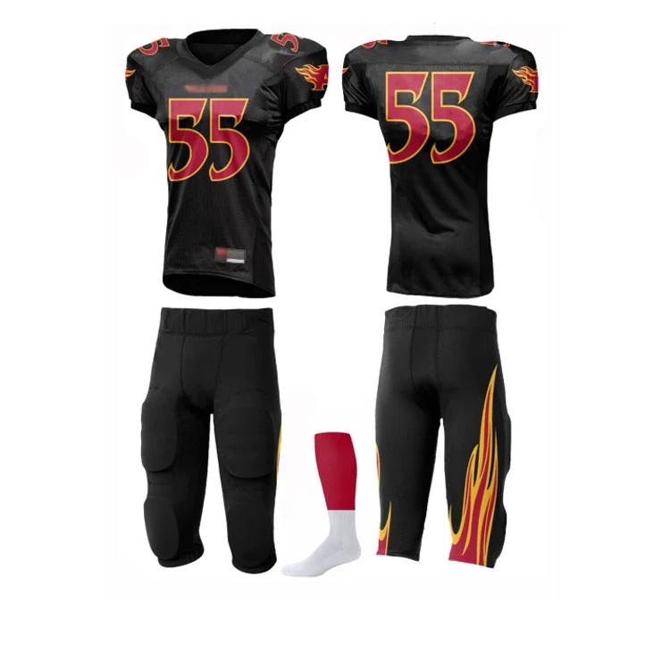 High Quality Sublimation Print Custom Logo American Football Uniforms