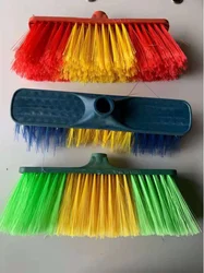 Hot sale cleaning broom head escoba de limpieza brush without pole palo Stick home use household recycle plastic customized OEM
