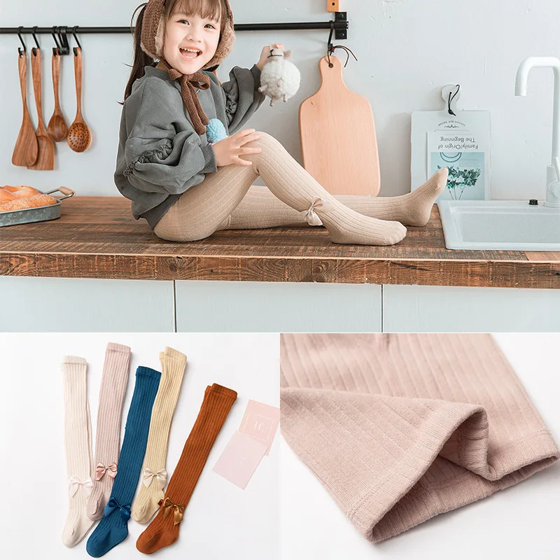 Kids Girls Cotton Soft White Dance Tights For Kids Butterfly Pantyhose Ballet Tights