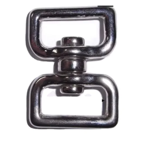 High Quality Double Ended Swivel Eye Hook Rotating 8 Shaped Hanging Connector Swivel Hook for Pet Rope