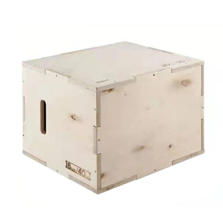 Деревянная коробка для прыжков оборудование фитнеса деревянная плиометрическая