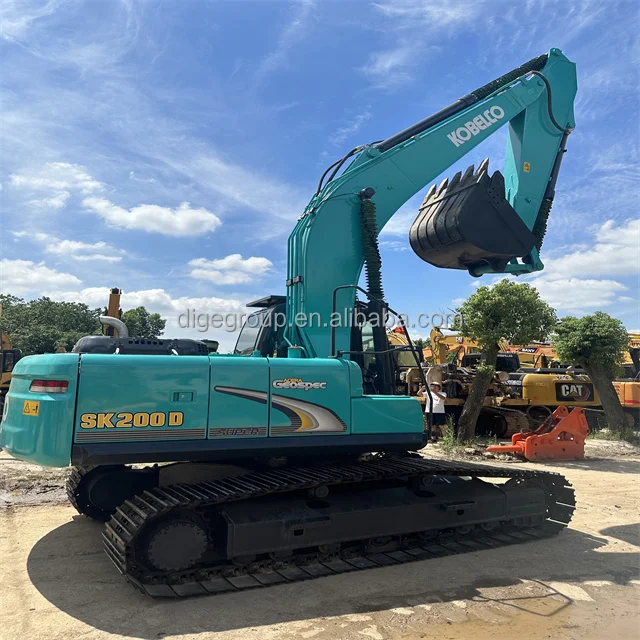 Low Price Hot Sale Japan Original Kobelco SK200-8 sk200-6 sk140 Used Kobelco 200 210 250 Crawler Excavator