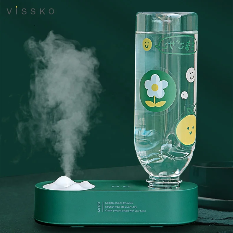 The new upgrade air remove portable large capacity mini ultrasonic for LED color light Aquarius humidifier