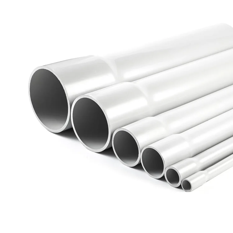4' inch PVC  Electrical Rigid Conduit Pipe with Belled End Canadian Standard Factory Direct Sale