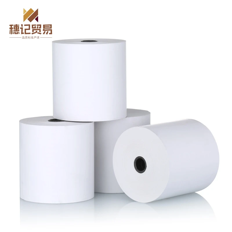Лидер продаж, 80*80 мм, 100 рулонов в коробке, 65 г/м2, банк Pos, большой рулон, термобумага для чеков